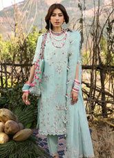 Zaha By Khadijah Shah Embroidered Lawn Suits Unstitched 3 Piece - ZH25NL 5A AABROO